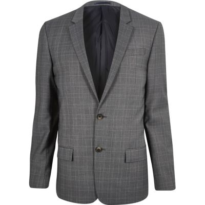 Grey suit jackets